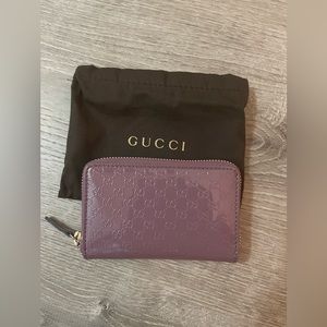 Gucci: GUCCISSIMA Purple Wallet